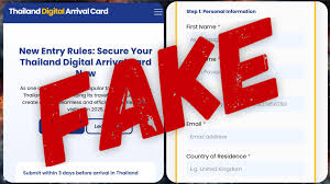 タイ入国前登録「TDAC」は無料です‼