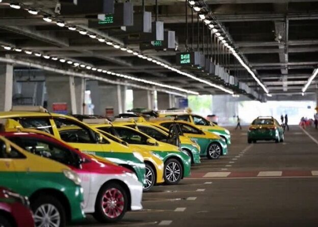 スワンナプーム空港タクシーが減少している!?