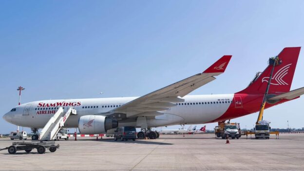 タイの新航空会社「サイアムウイングス」初のエアバスA330がタイへ